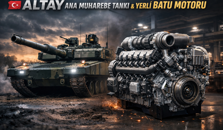 ALTAY’ın Kalbi Yerli Güçle Atıyor: BATU Motoru Nedir, Ne Sunuyor?