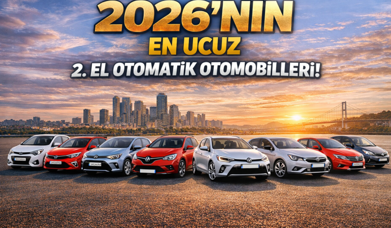 2026’da İkinci El Otomatik Vitesli En Ucuz Otomobiller Açıklandı?