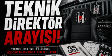 Beşiktaş'ta teknik direktör arayışı sürüyor.